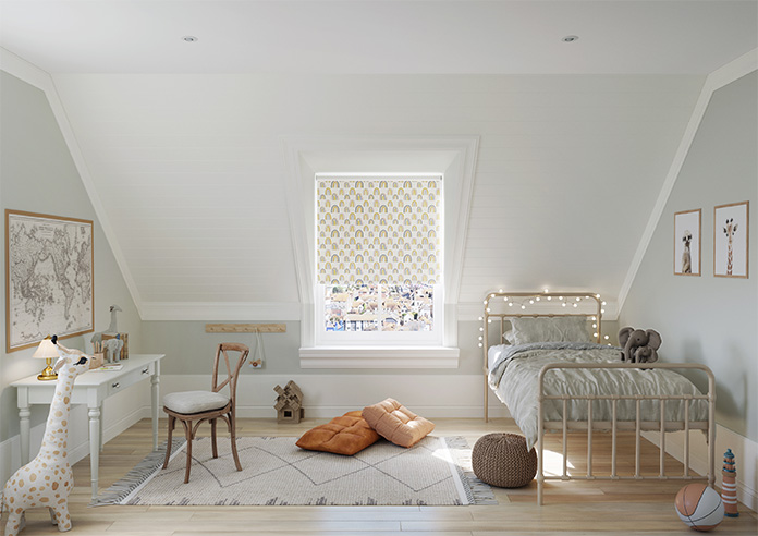 Rainbows, Crayon Box - Twist&Fit Roller Blind - Image 8